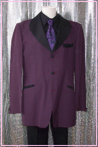 Purple 1960's Funky Retro Suit Kool 4 Kats Costume Hire