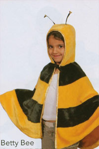 Betty Bee Cape Kool 4 Kats Childrens Costume Hire