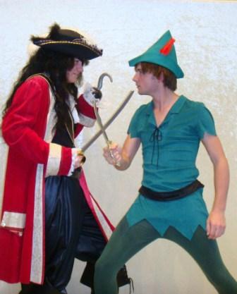 Captain Hook & Peter Pan Kool 4 Kats Costume Hire