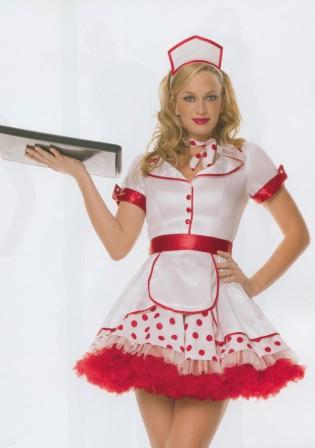 Diner Betty 1950's Waitress Uniforms Kool 4 Kats Costume Hire