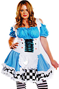 Miss Alice Wonderland Size 16 - 18 Kool 4 Kats Costume Hire