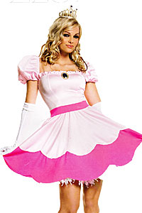Princess Peach size 10 - 12 Kool 4 Kats Costume Hire