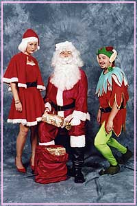 Santa Clause, Santa Miss, Elf Kool 4 Kats Costume Hire