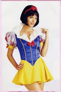 Snow White Sexy Kool 4 Kats Costume Hire