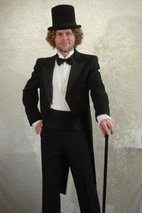Black Tail Suit Kool 4 Kats Costume Hire