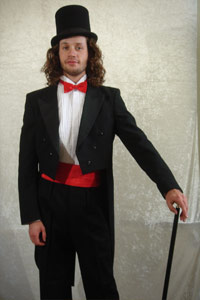 Black Tail Suit Kool 4 Kats Costume Hire