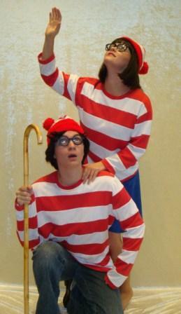 Where's Wally & Wenda Kool 4 Kats Costume Hire